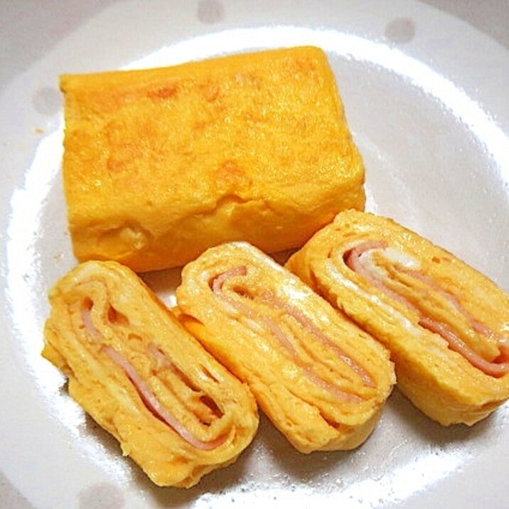 ハム入り卵焼き